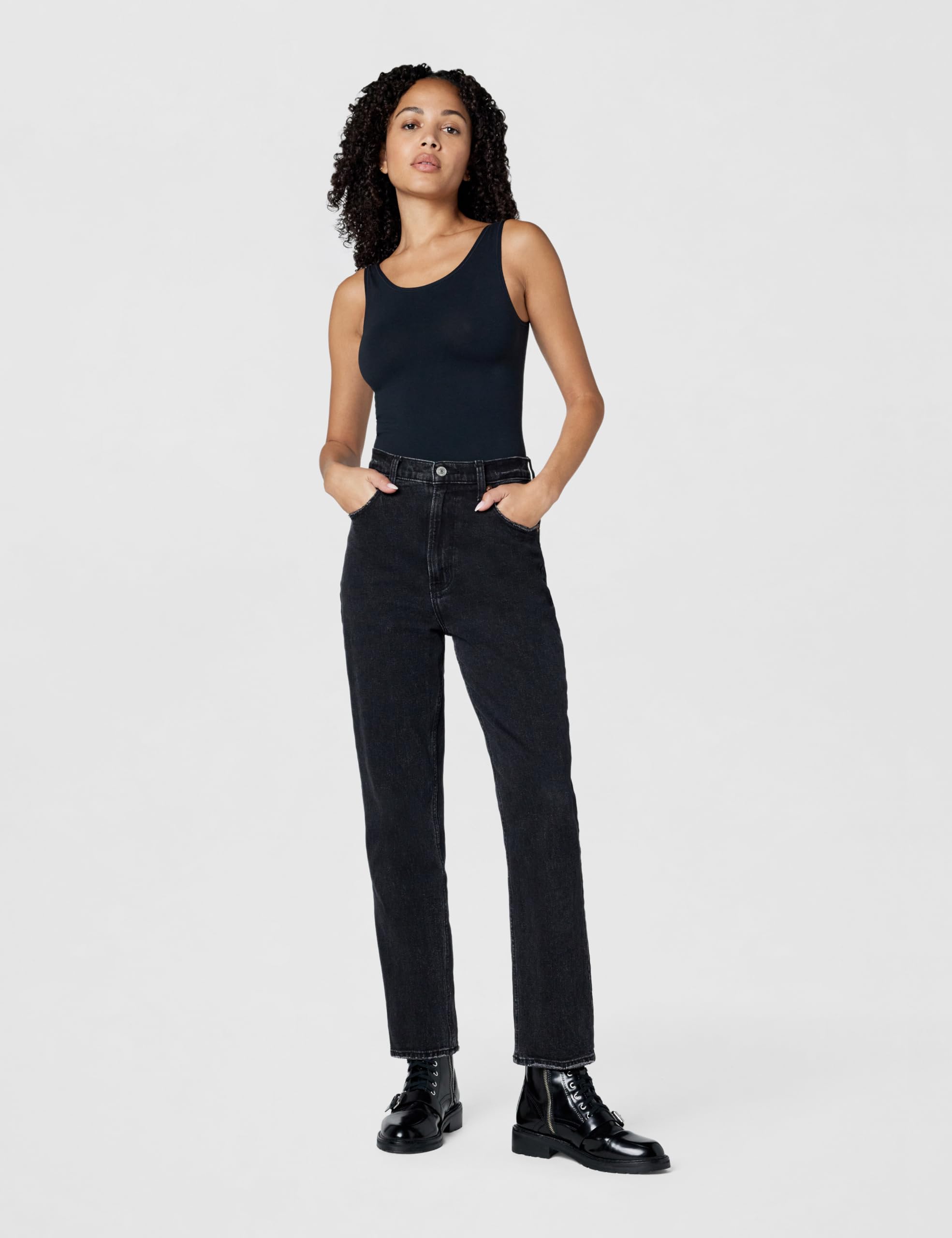 Yummie Women's Cotton Seamless Shaping Full Back Bodysuit - Image 6