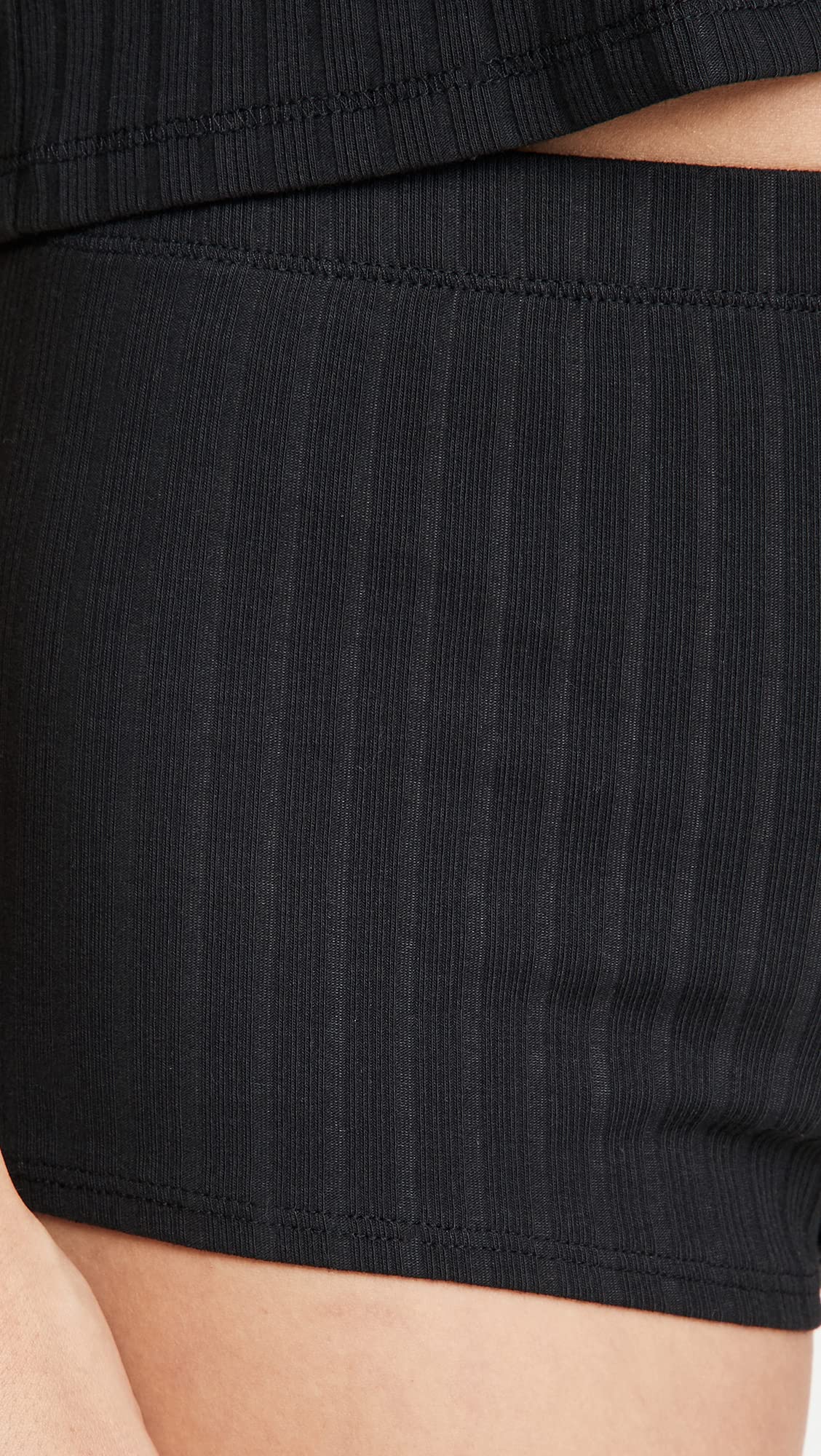 Yummie Women's Cotton Stretch Rib Sleep Short - Image 6