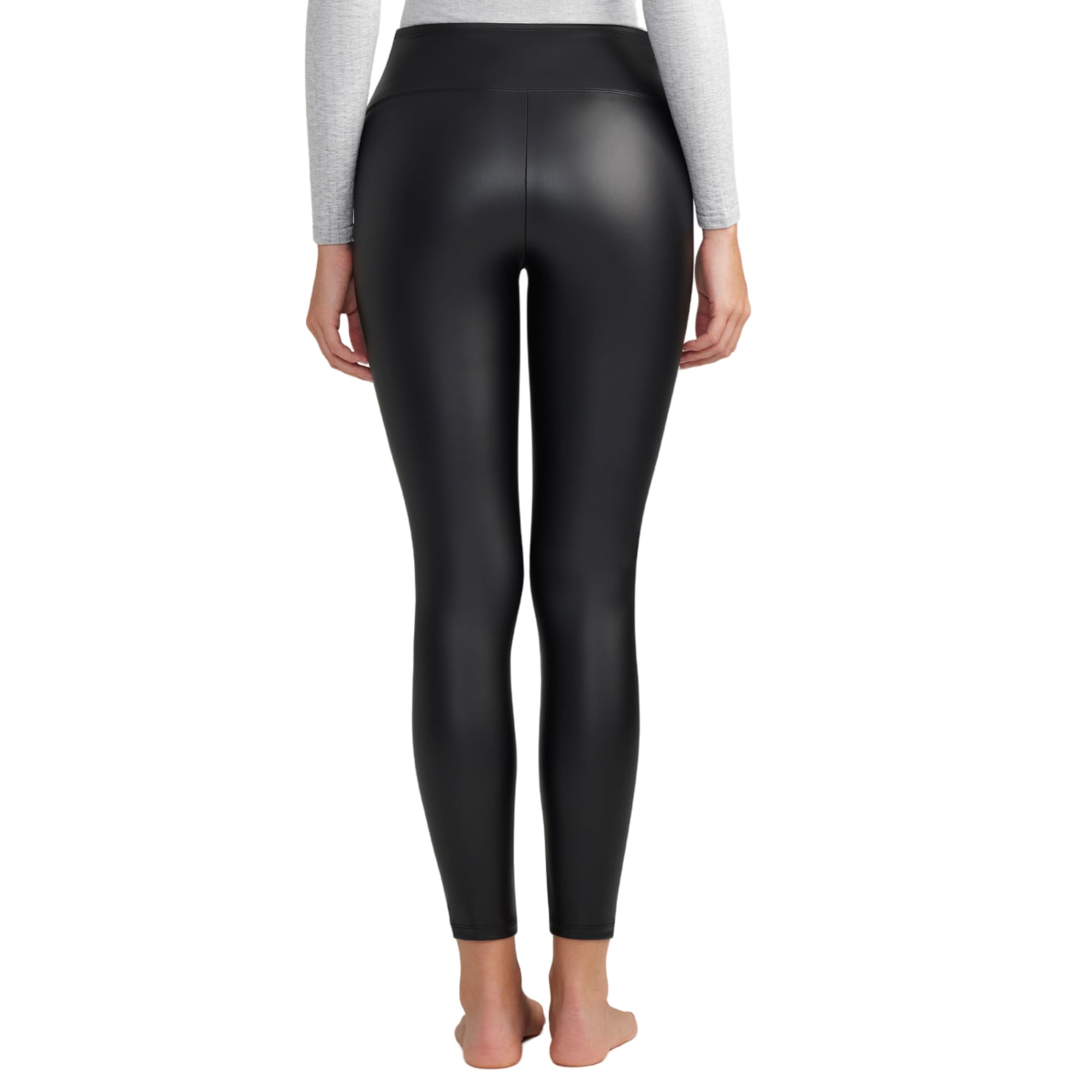 Yummie Women's Faux Leather Shaping Legging - Image 4