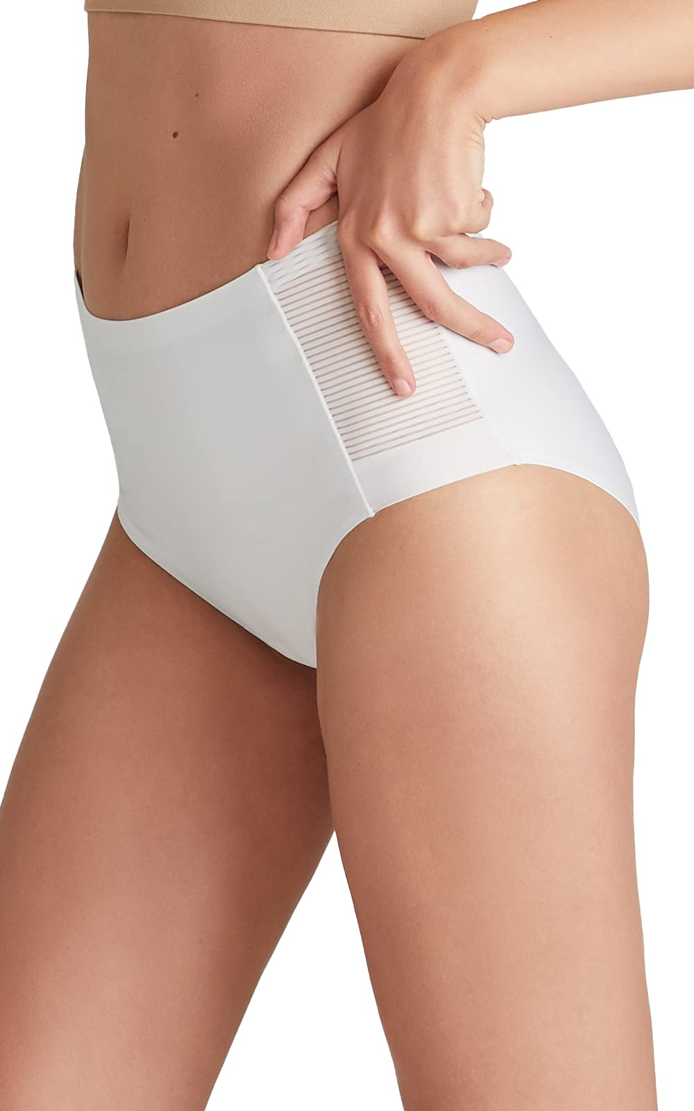 Yummie Women's Non-shaping Bonded Brief With Mesh - Image 3