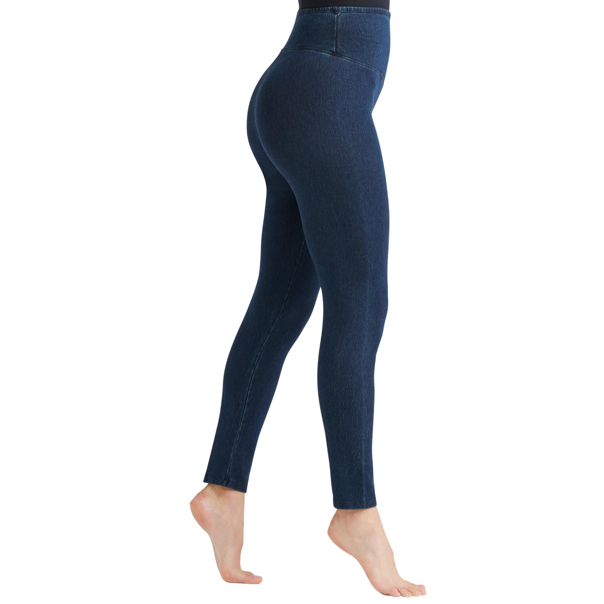 Yummie Women's Signature Waistband Denim Leggings - Image 3