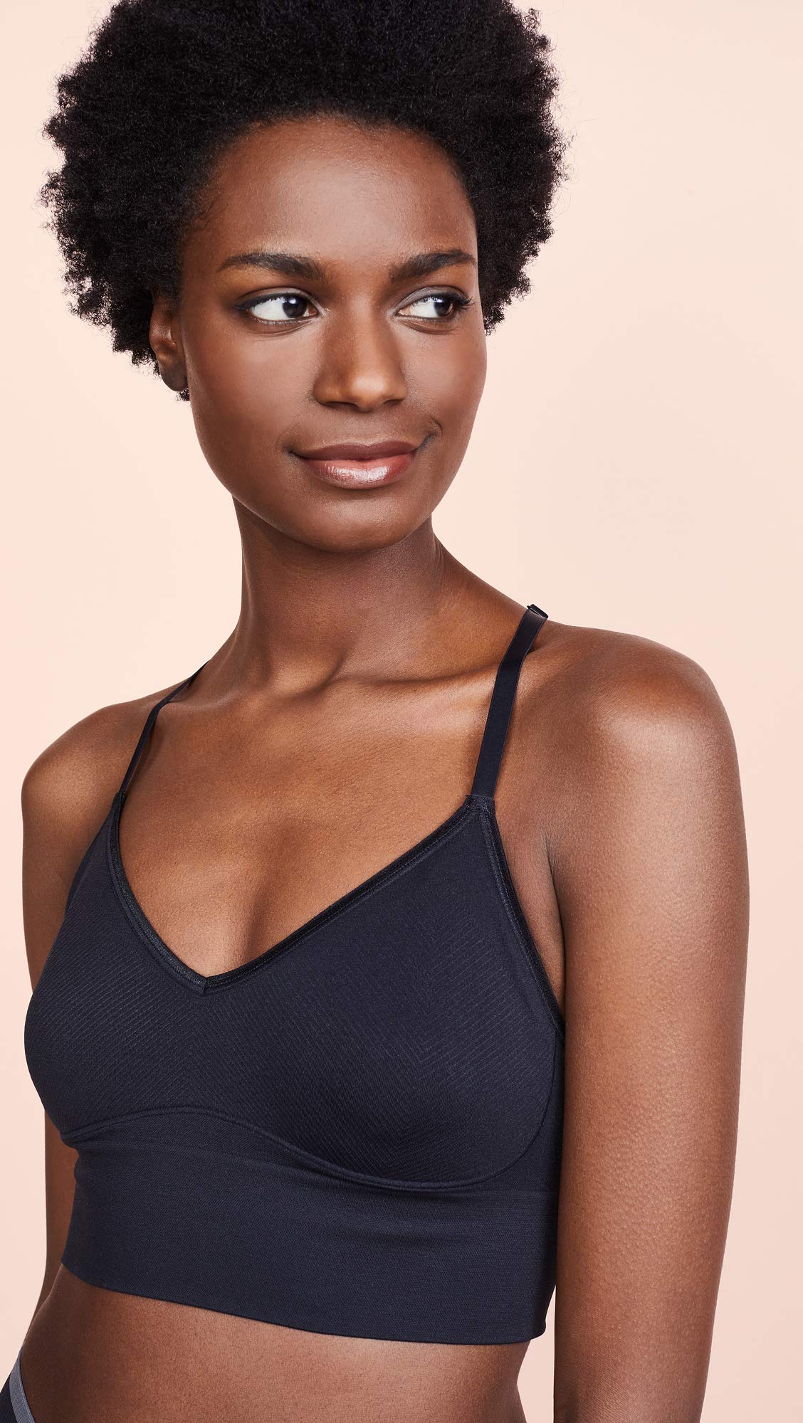 Yummie Womens Ultralight Seamless Wire Free Lace Back Bra - Image 5